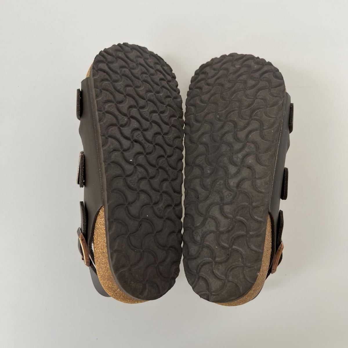 サンダル ﾚｻﾞｰ (27) 27cm (US9 UK8 1/2 EU44) ブラウン