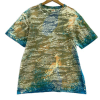 半袖Ｔシャツ UNITED ATHLE HEAT REACTIVE TEE タイダイ (L) L ブルー