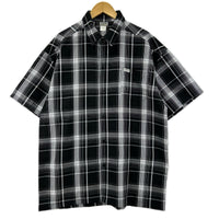 半袖シャツ CAL TOP S/Sﾁｪｯｸｼｬﾂ (L) L ブラック