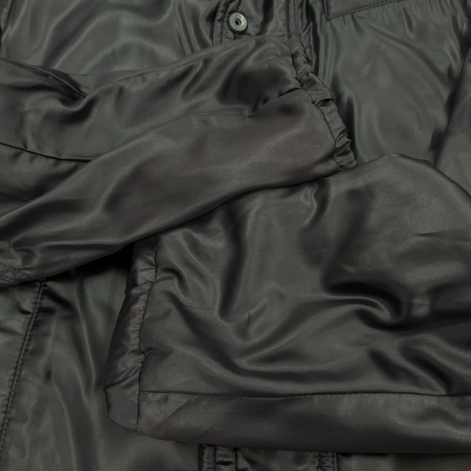 ジャケット DIESEL ﾗｲﾅｰ付き中綿ｼﾞｬｹｯﾄ 黒 (S) ブラック