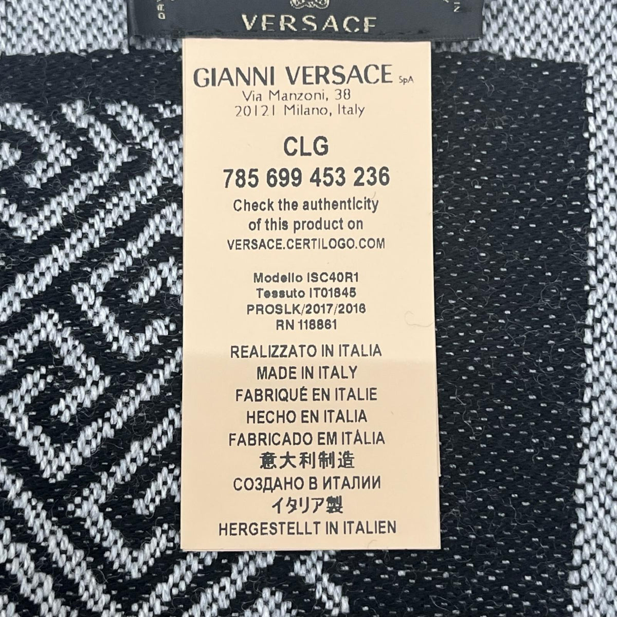 VERSACE メデューサ ストール
