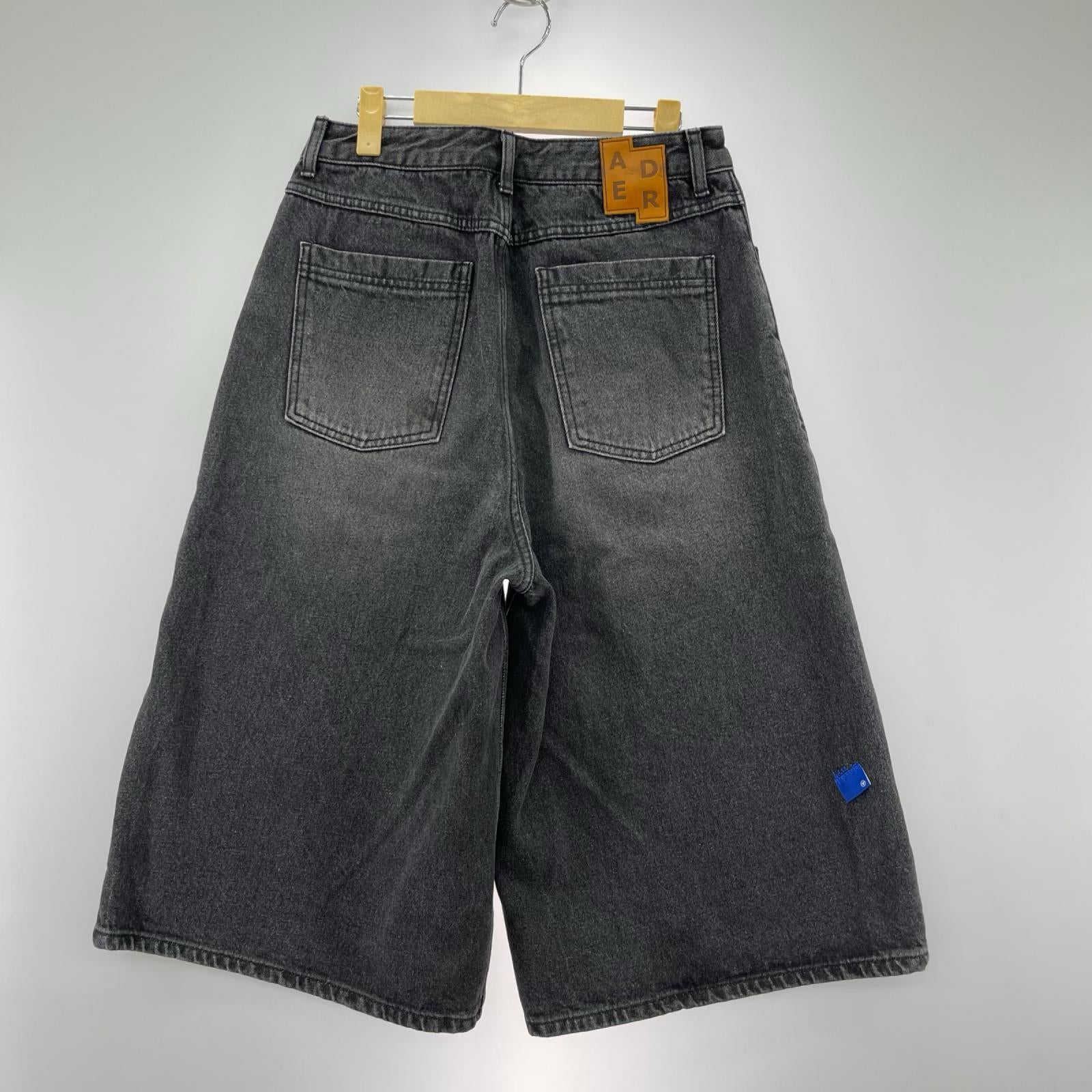 ショートパンツ ﾃﾞﾆﾑｼｮｰﾂ 黒 (S) S ブラック