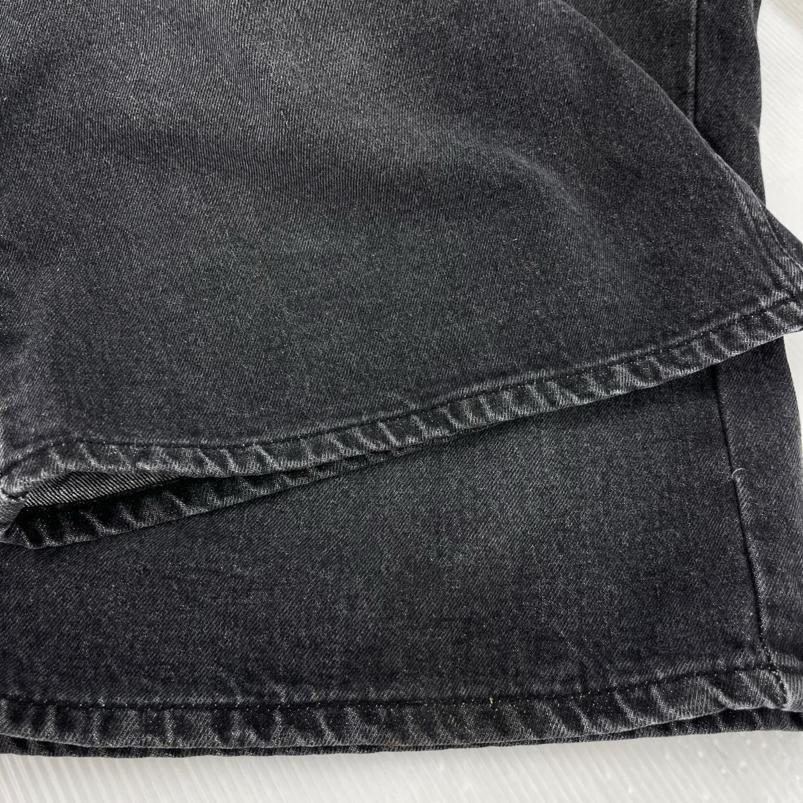 ショートパンツ ﾃﾞﾆﾑｼｮｰﾂ 黒 (S) S ブラック
