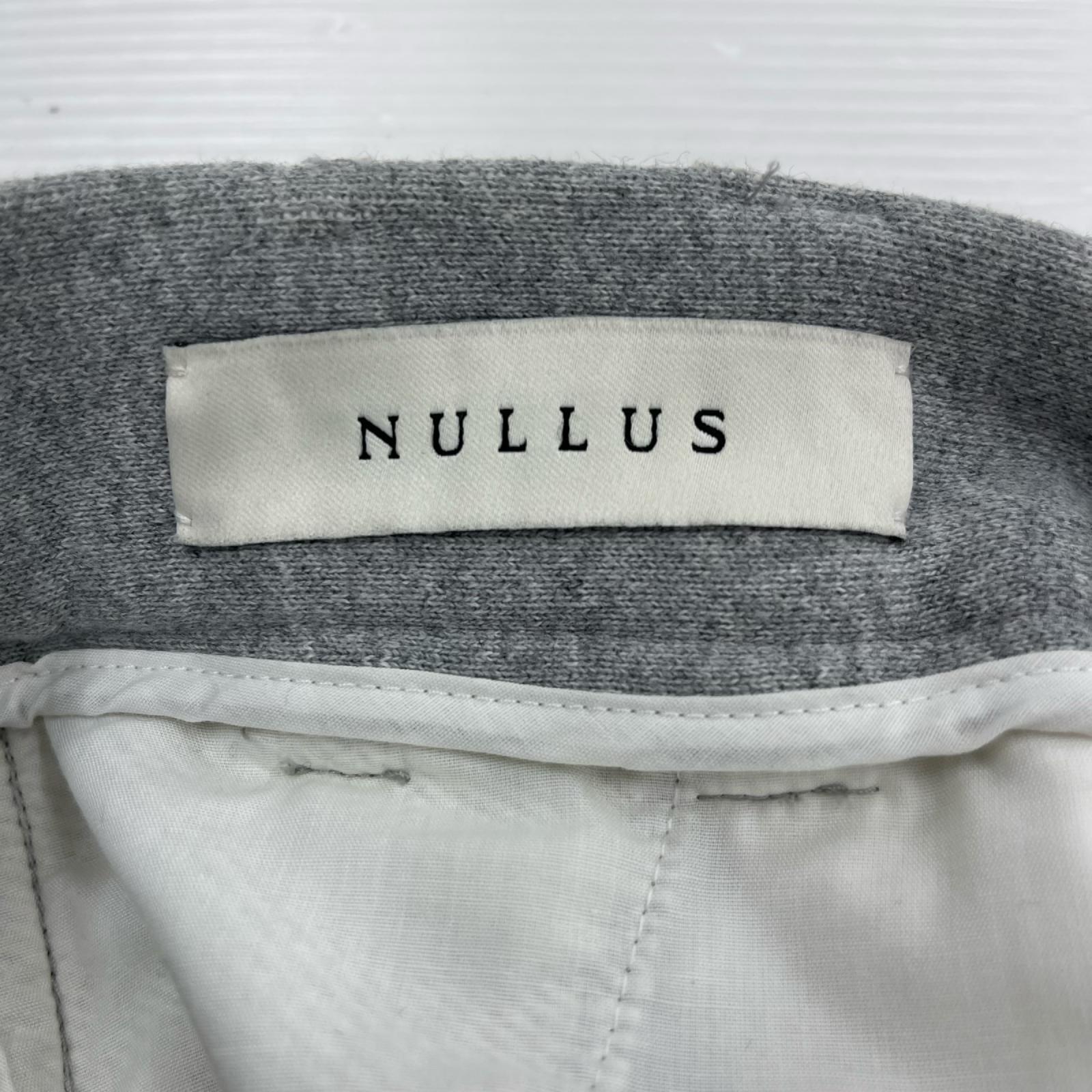 ショートパンツ nullus 26SS ｼｮｰﾂ ｸﾞﾚｰ (1) 1 グレー
