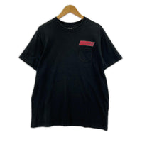 半袖Ｔシャツ ﾊﾞｯｸﾌﾟﾘﾝﾄ 黒 L ブラック