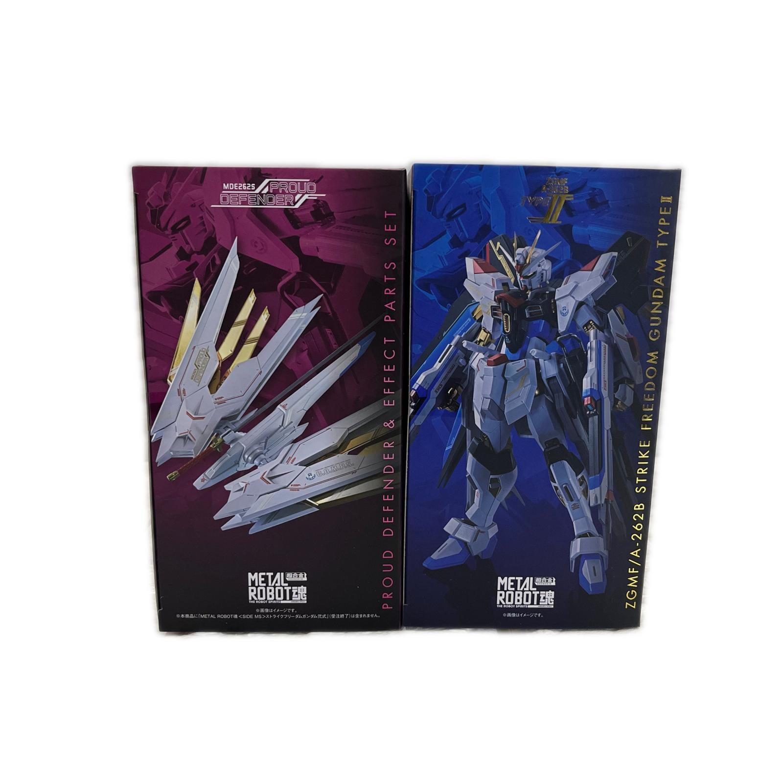 METAL ROBOT魂 ストライクフリーダム弐式 & プラウドディフェンダー ストライクフリーダムガンダム弐式&プラウドディフェン バンダイ フィギュア/グッズ