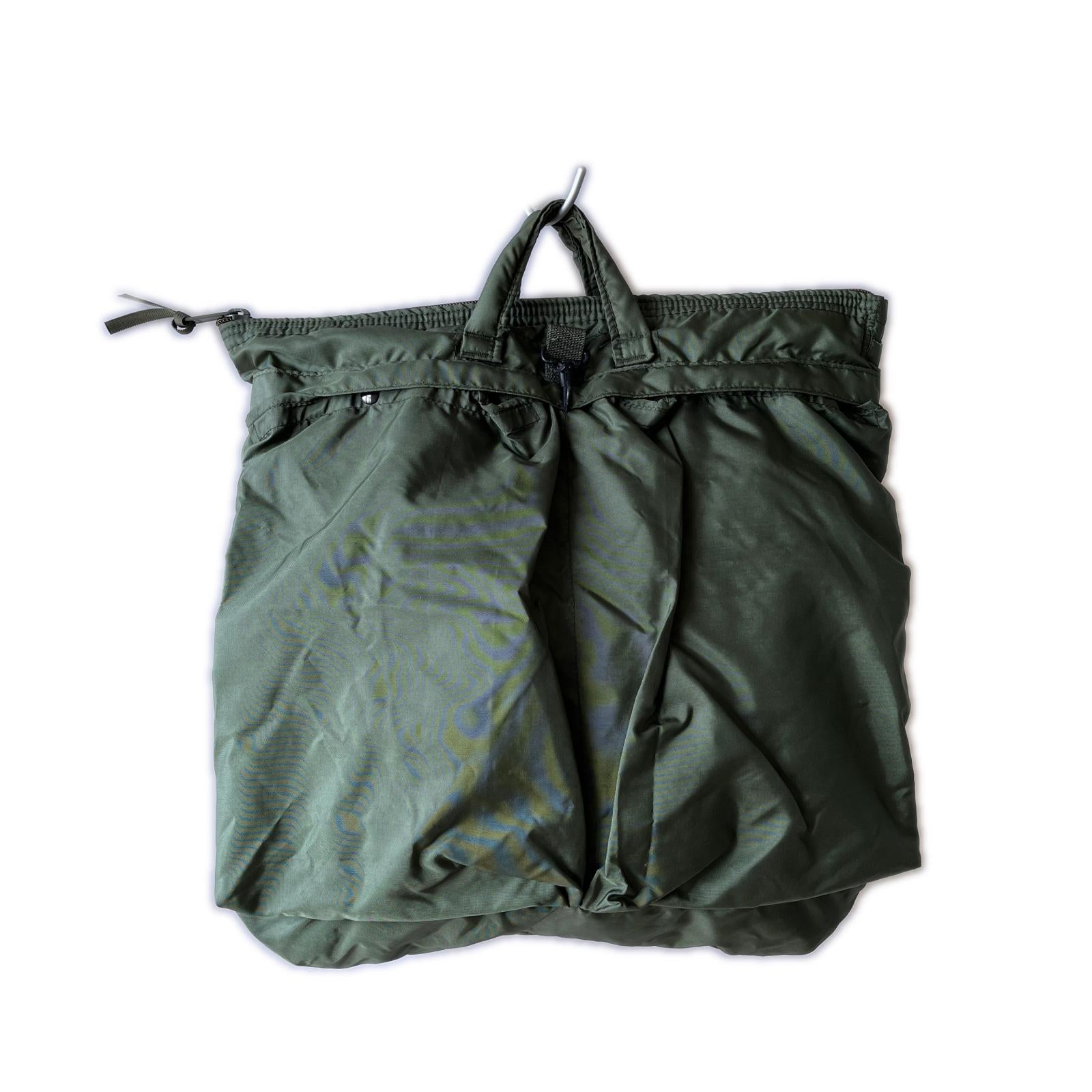 ショルダーバッグ 90S 米軍 ヘルメットバッグ グリーン