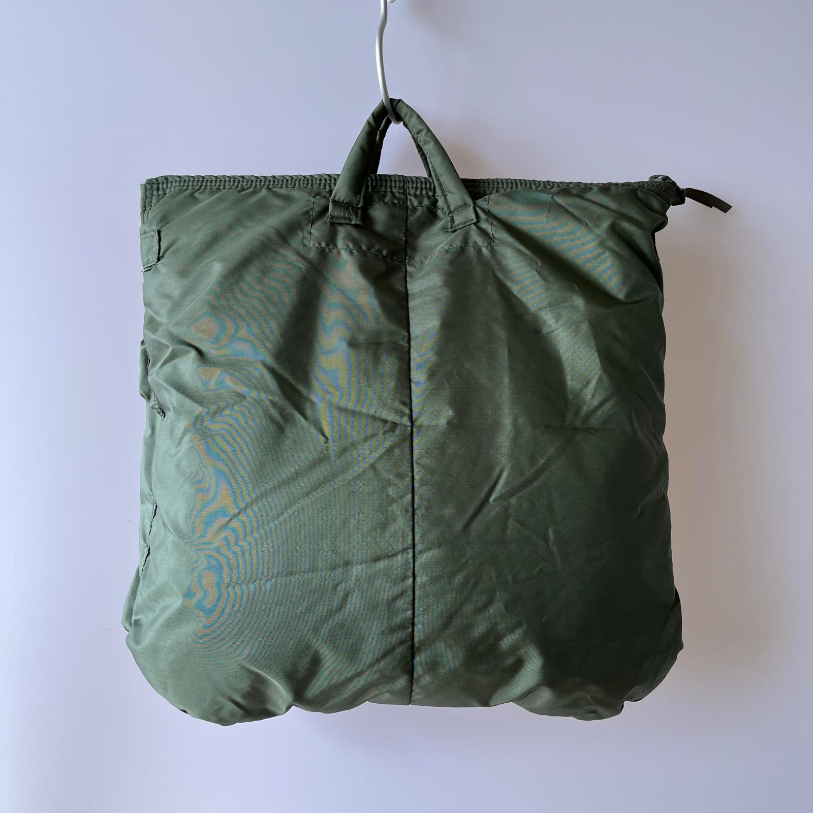 ショルダーバッグ 90S 米軍 ヘルメットバッグ グリーン