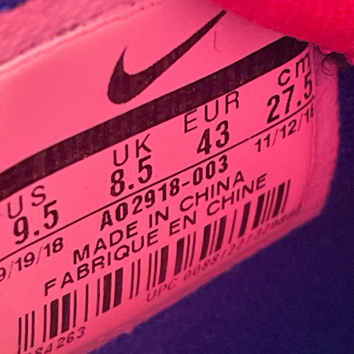 スニーカー jordan luka 1 pf 27.5cm (US9 1/2 UK9 EU45) ブラック