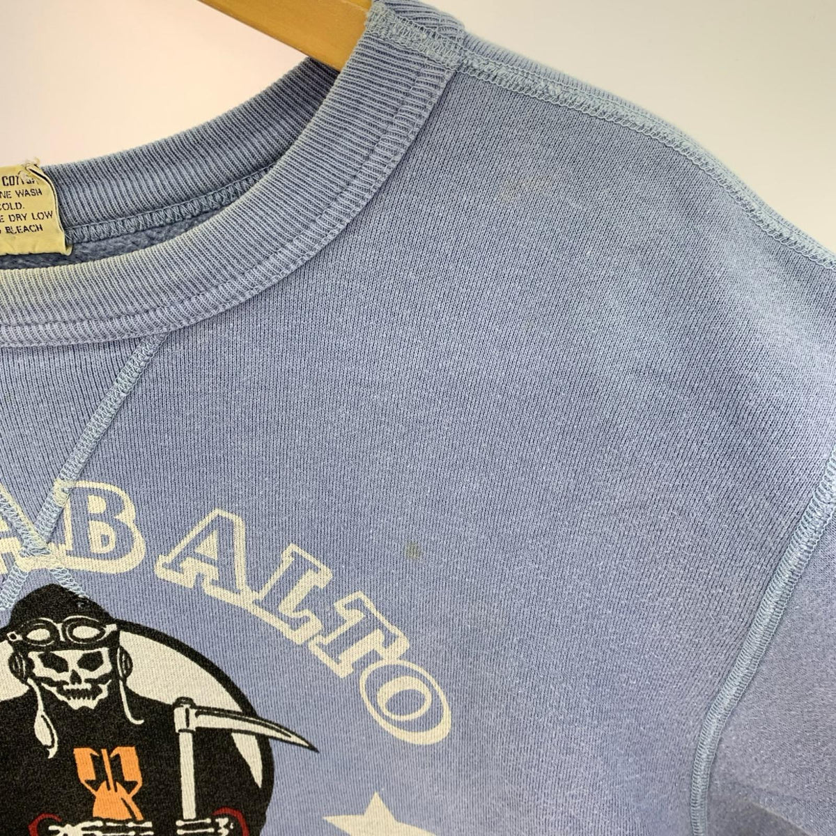 スウェット MORS ABALTO 青 (M) M ブルー