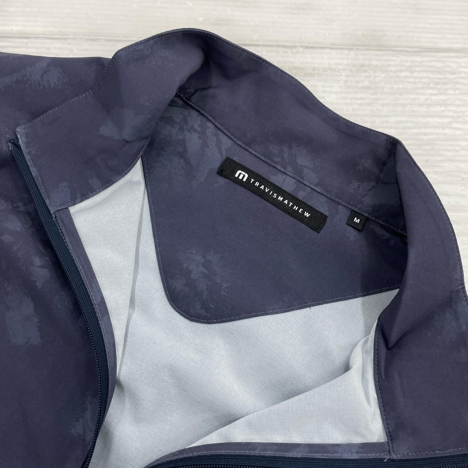 ジャケット TRAVISMATHEW ウィンドブレーカーGY M グレー