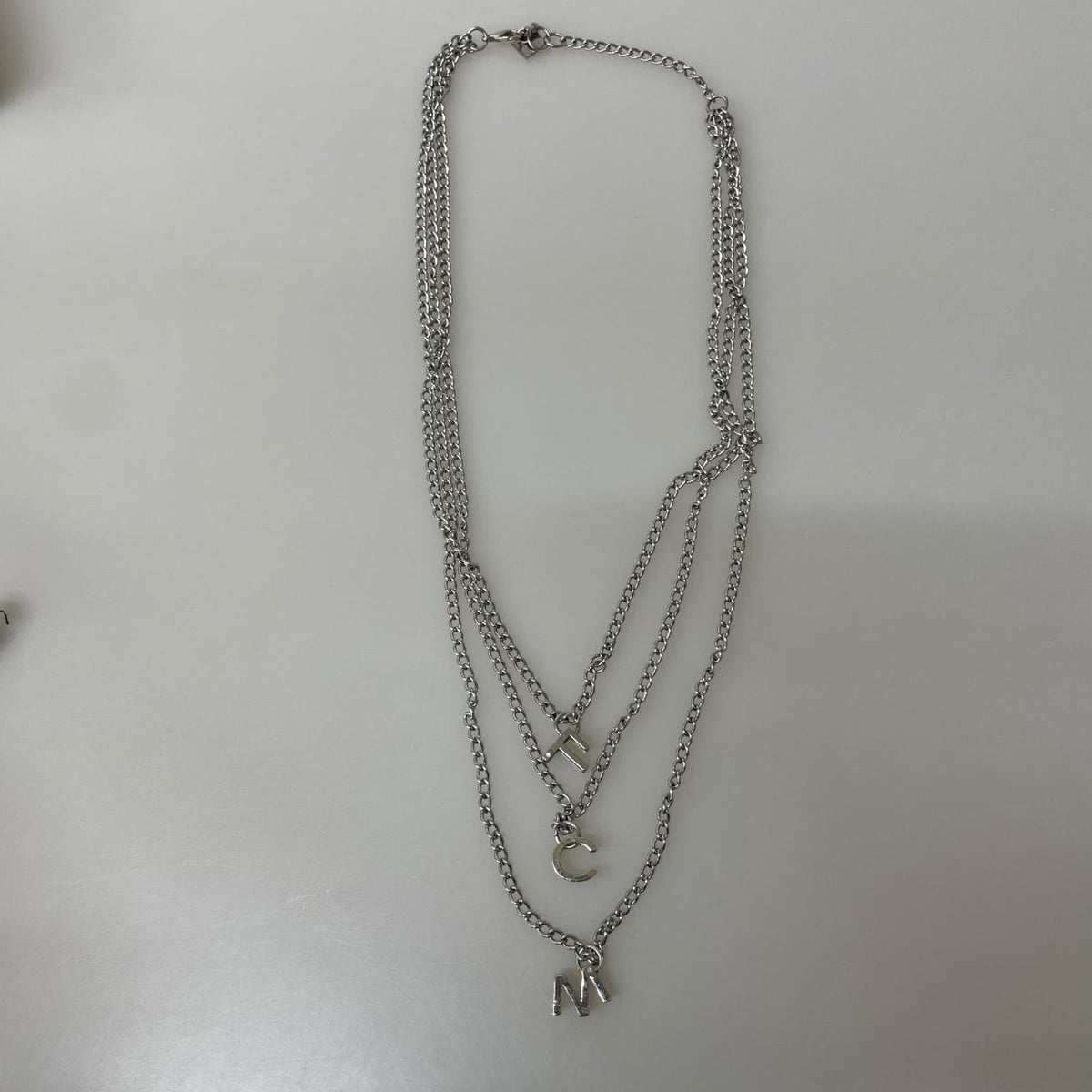 ネックレス FENG CHEN WANG FCW LOGO NECKLACE シルバー