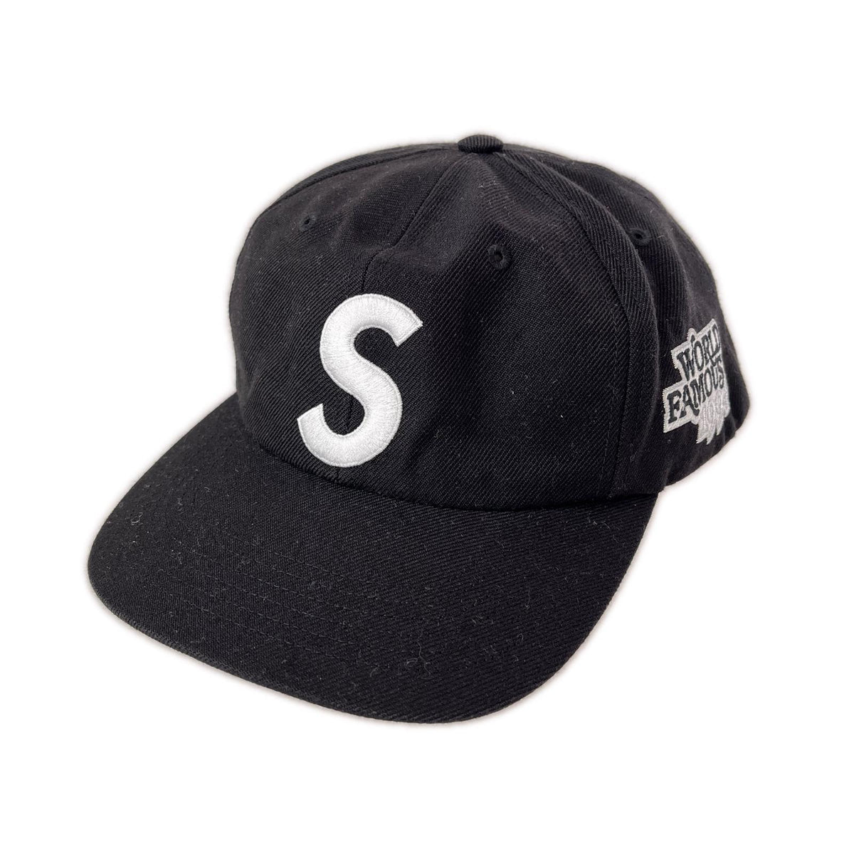 キャップ 26SS World Famous S Logo 6-Panel ブラック