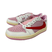 スニーカー Travis Scott Air Jordan 1 Low OG 28cm (US10 UK9 1/2 EU46) ピンク