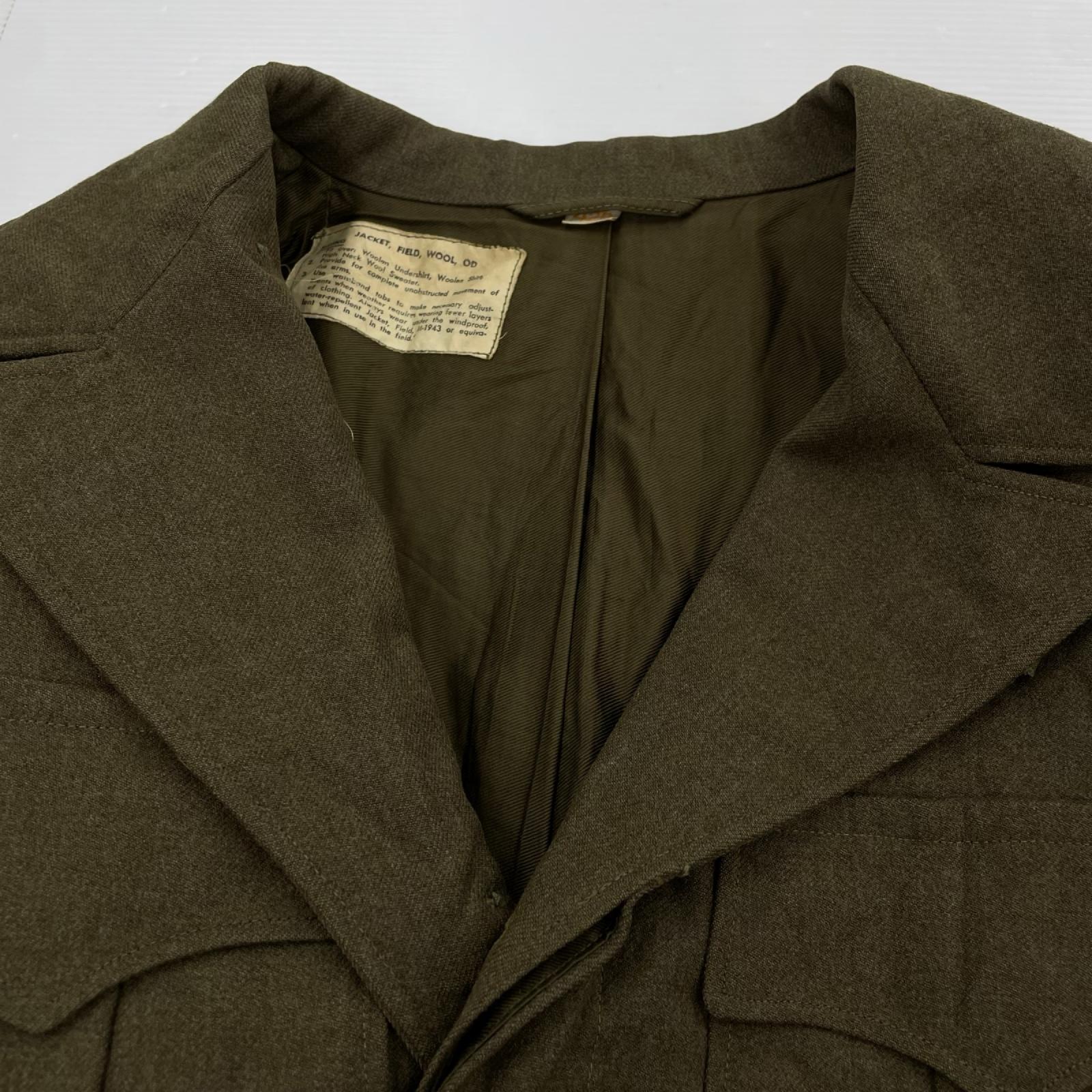 ミリタリージャケット 40s 米軍 ｱｲｸｼﾞｬｹｯﾄ（42R） 42 カーキ