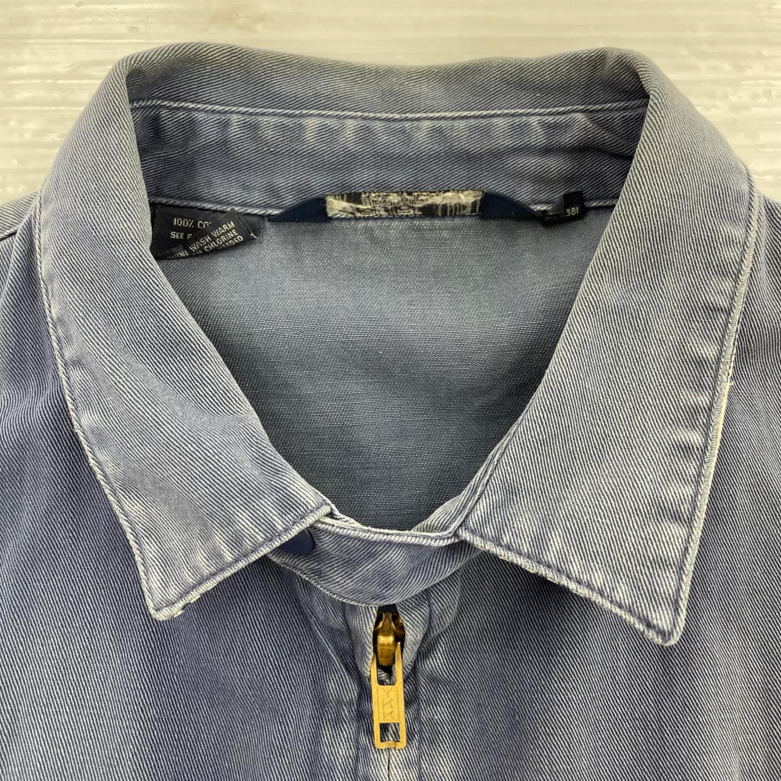 ジャケット USA製 三角ﾀｸﾞ ｽｲﾝｸﾞﾄｯﾌﾟ 紺（L） L
