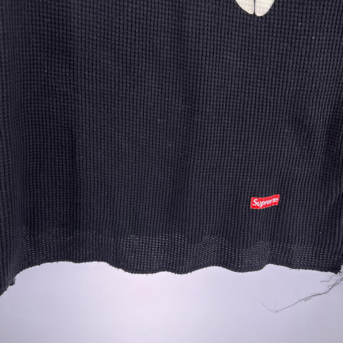 長袖Ｔシャツ ×Hanes/Bones Thermal Crew/ﾌﾞﾗｯｸ ブラック