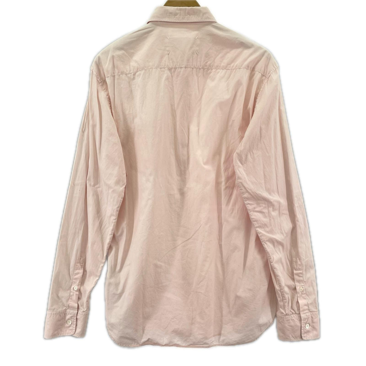 長袖シャツ SLIM FIT POPLIN SHIRT/ﾋﾟﾝｸ 40 ピンク