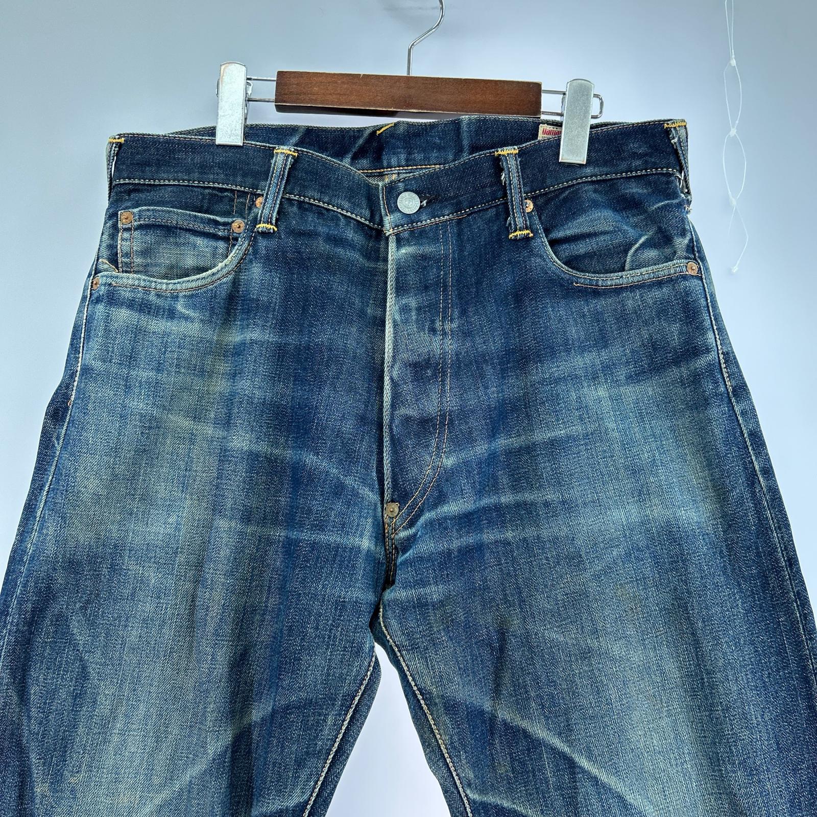 デニムパンツ Lot.2000 No.2 カモメ 戒 34 ブラック
