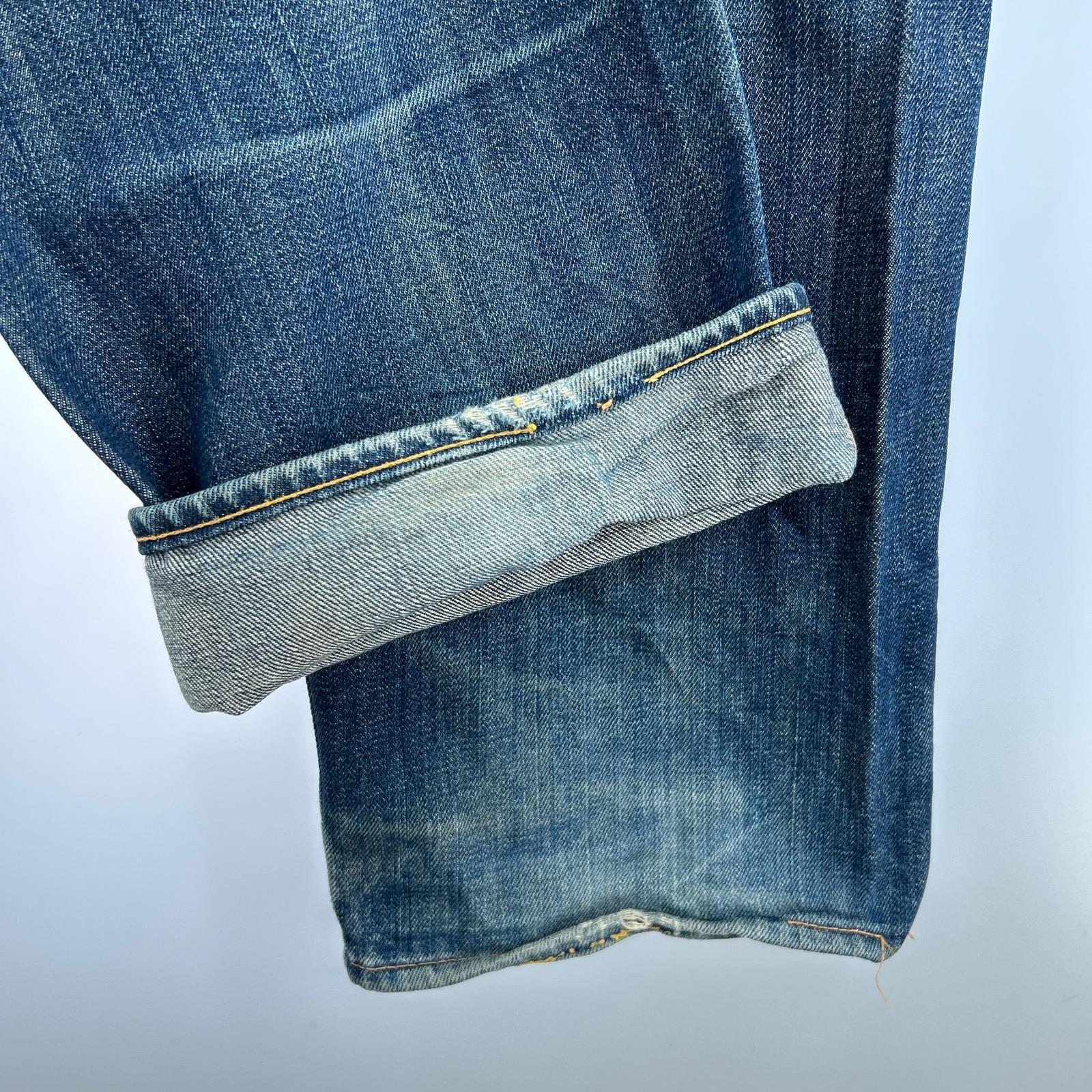 デニムパンツ Lot.2000 No.2 カモメ 戒 34 ブラック