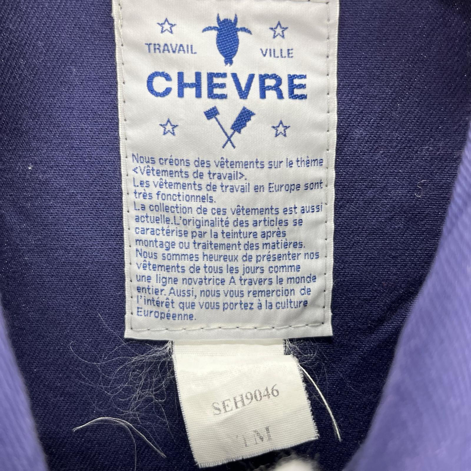 ジャケット CHEVRE Shop Coat SHE9046 M NVY