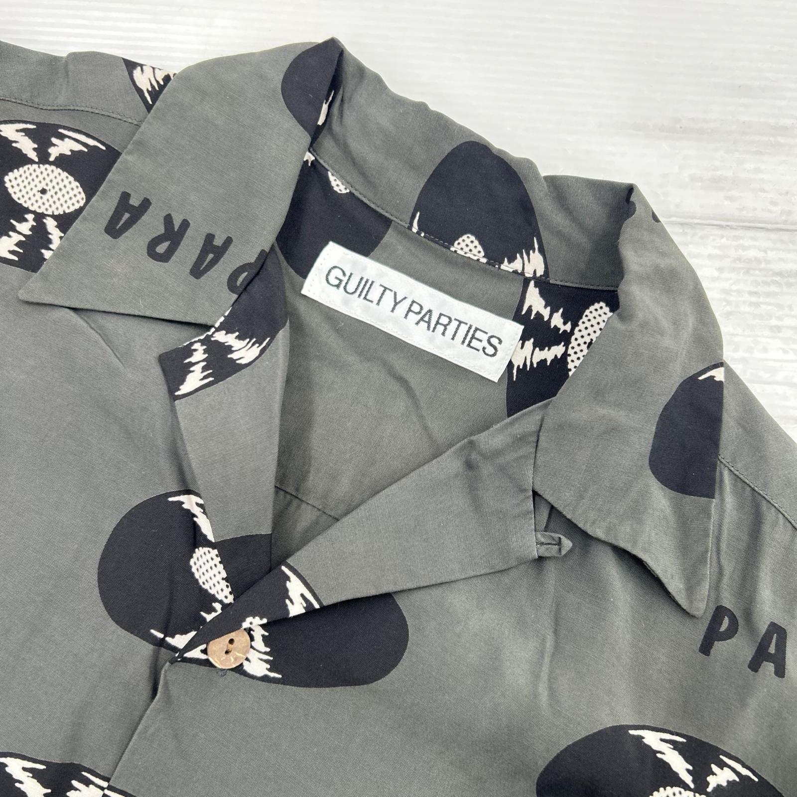 半袖シャツ WACKO MARIA RECORDS HAWAIIAN SHIRT アロハシャツ S 緑 S グリーン