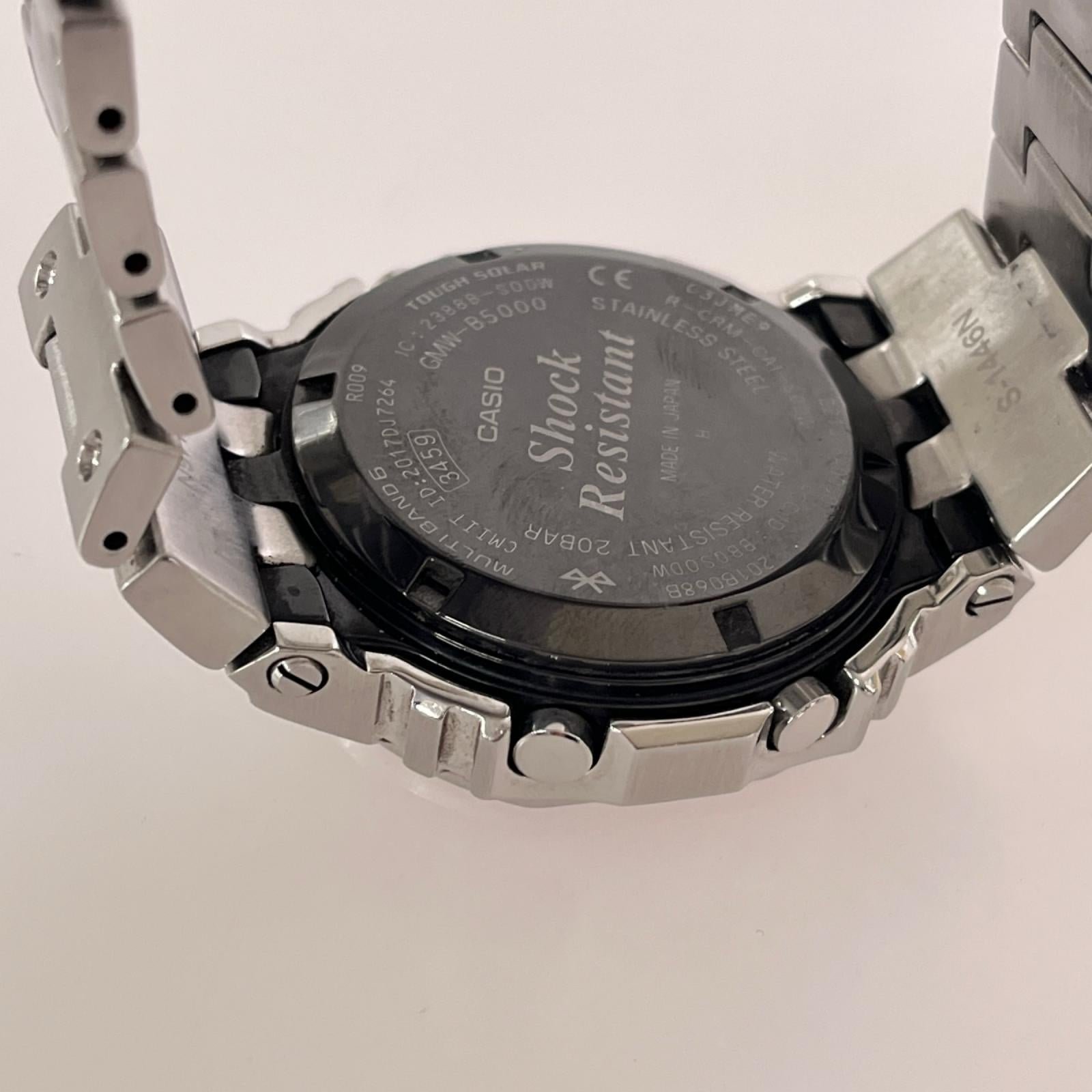 腕時計 ソーラー 電波時計 GMW-B500D-1JF シルバー
