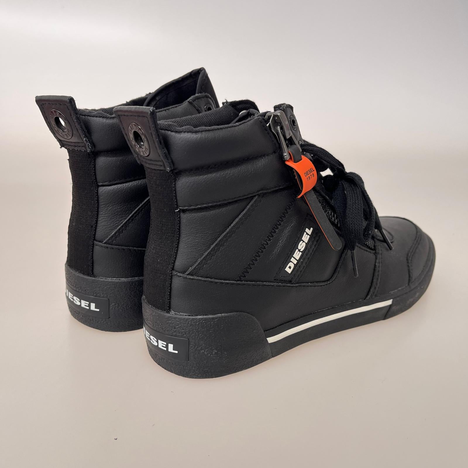 スニーカー S-DVELOWS ハイカット ブラック (28.0) 28cm (US10 UK9 1/2 EU46) ブラック