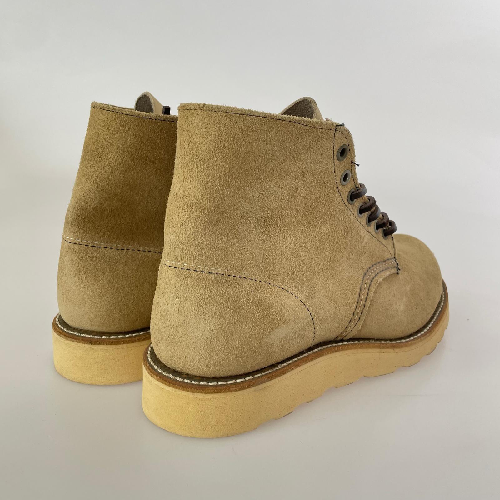 ブーツ RED WING 90s 半円犬タグ 8167 アイリッシュセッター ベージュ