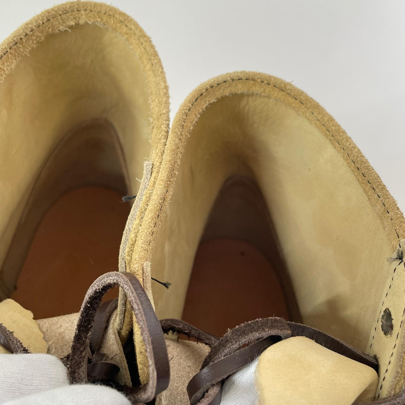 ブーツ RED WING 90s 半円犬タグ 8167 アイリッシュセッター ベージュ