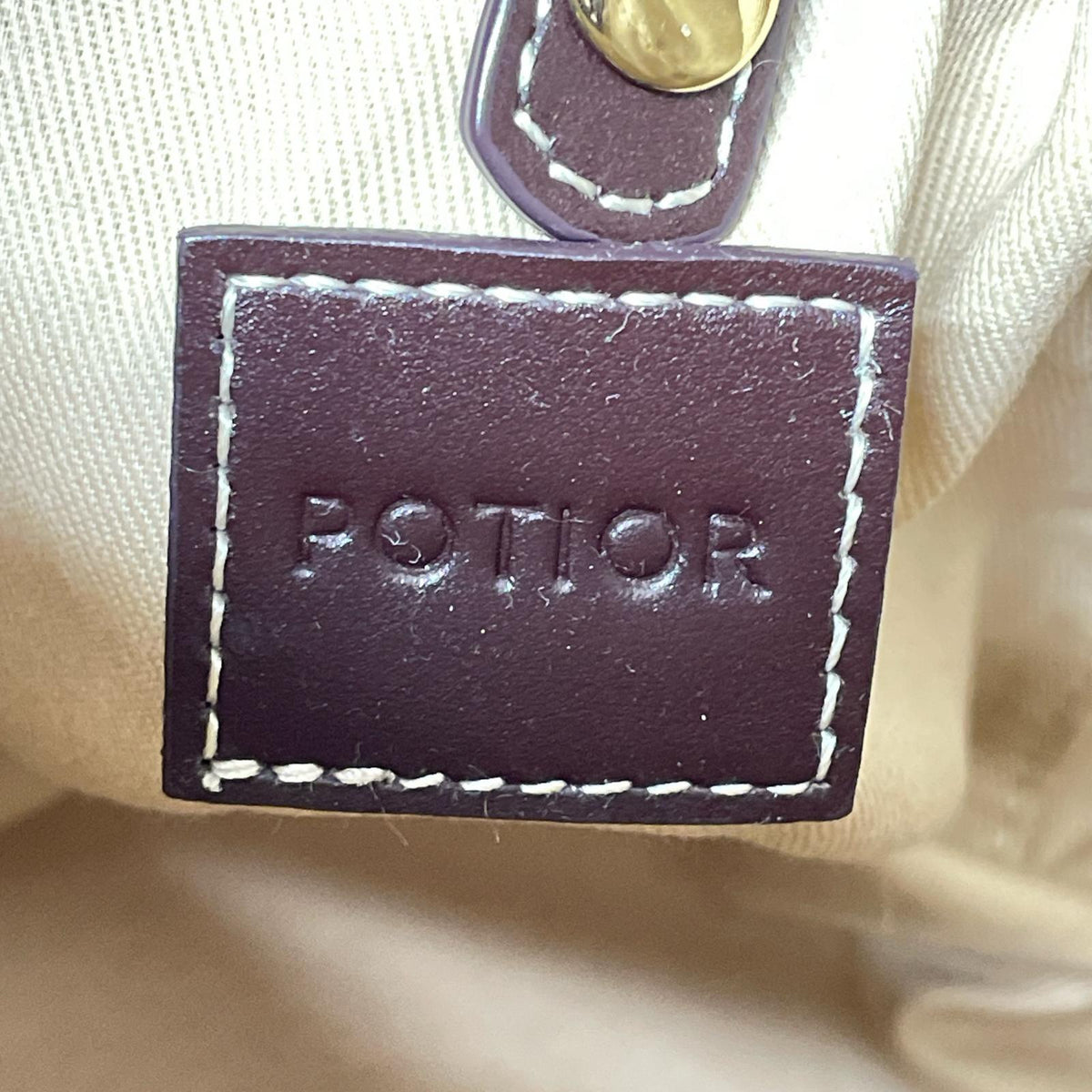 その他バッグ POTIOR カゴバッグ ブラウン