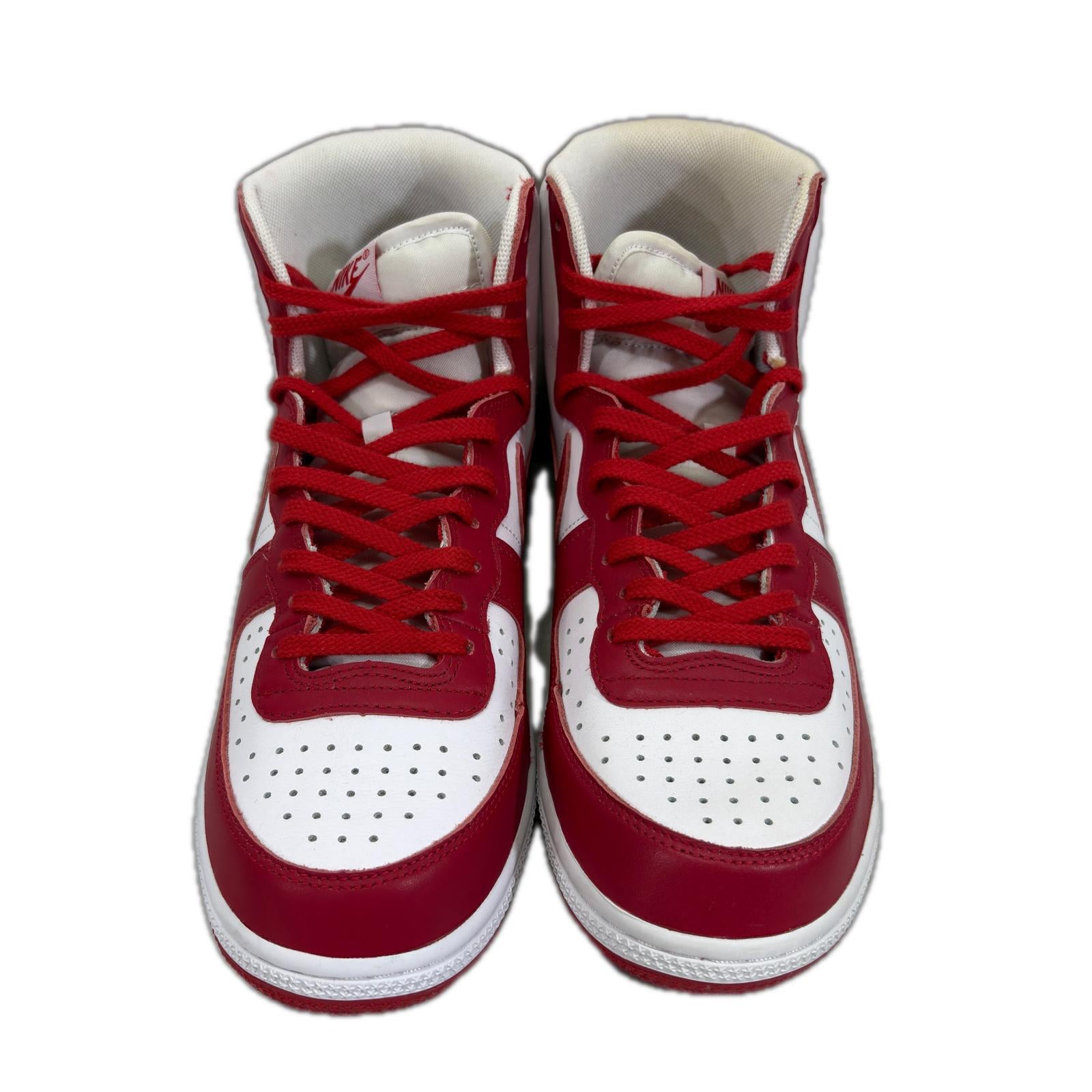 スニーカー Terminator High University Red and White