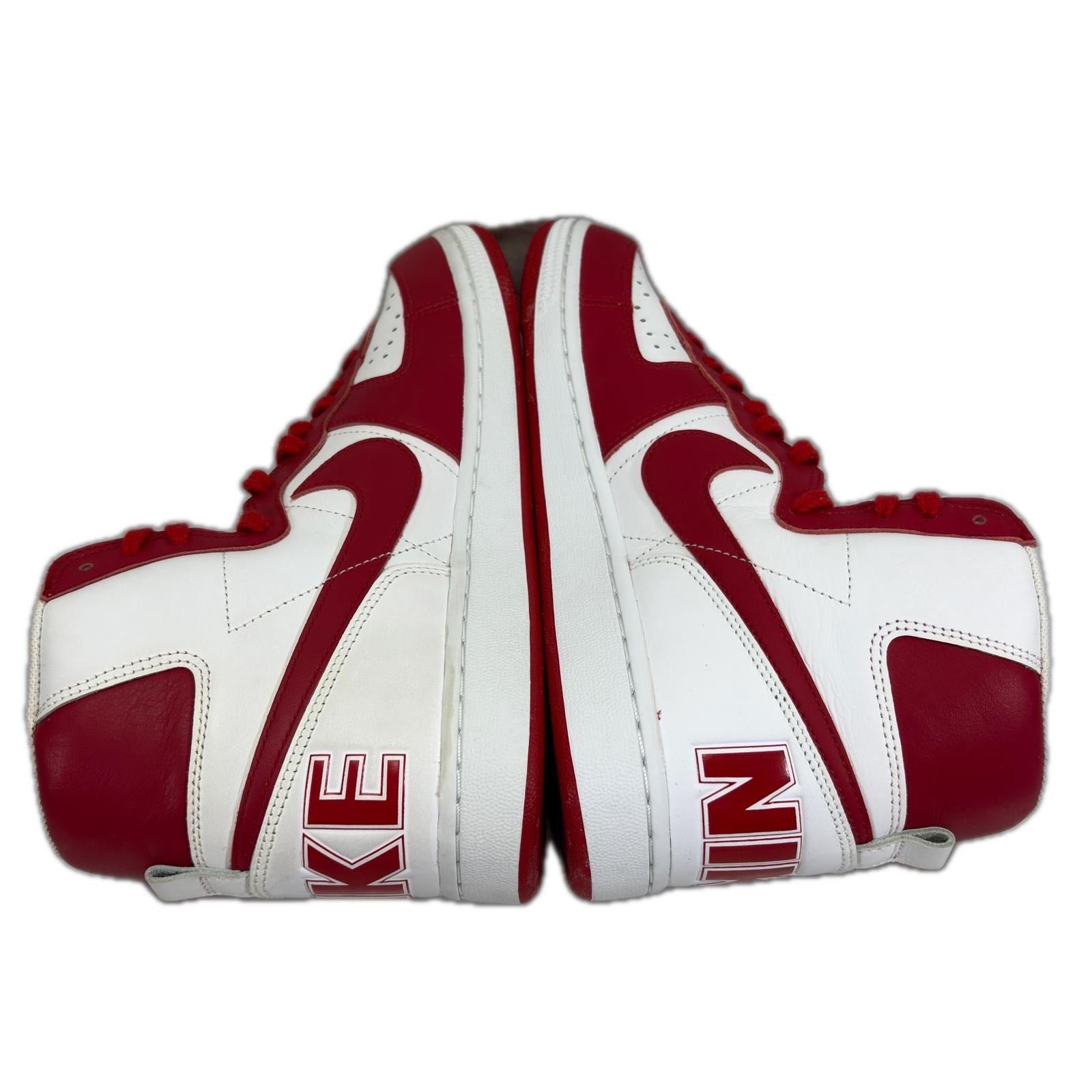 スニーカー Terminator High University Red and White