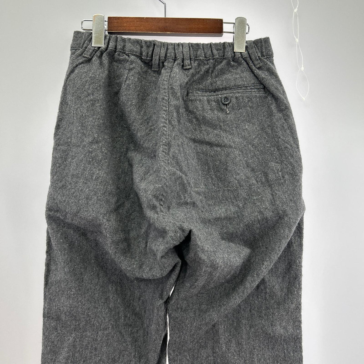 パンツ 20AW ウール混 イージーパンツ グレー (0) 0 グレー