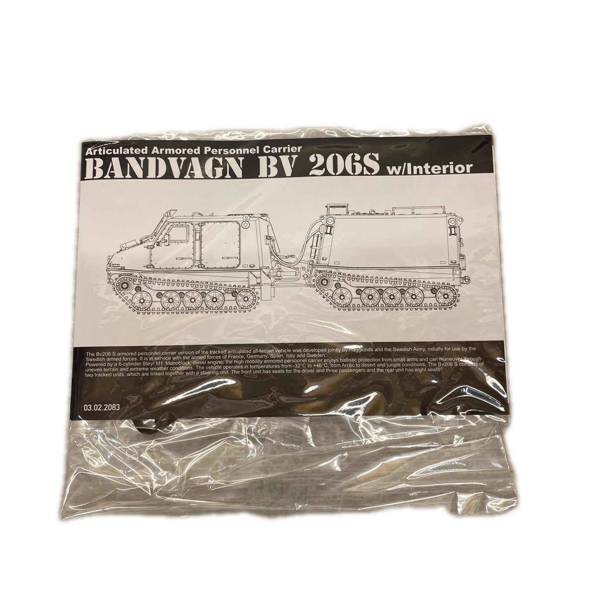 1/35 Bv206S 関節連結型装甲兵員輸送車 タコム ミリタリープラモ