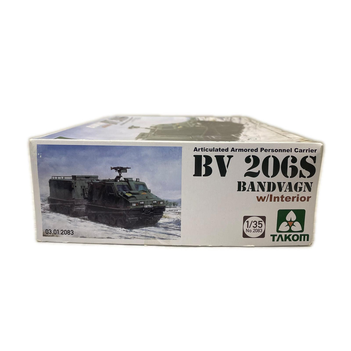 1/35 Bv206S 関節連結型装甲兵員輸送車 タコム ミリタリープラモ