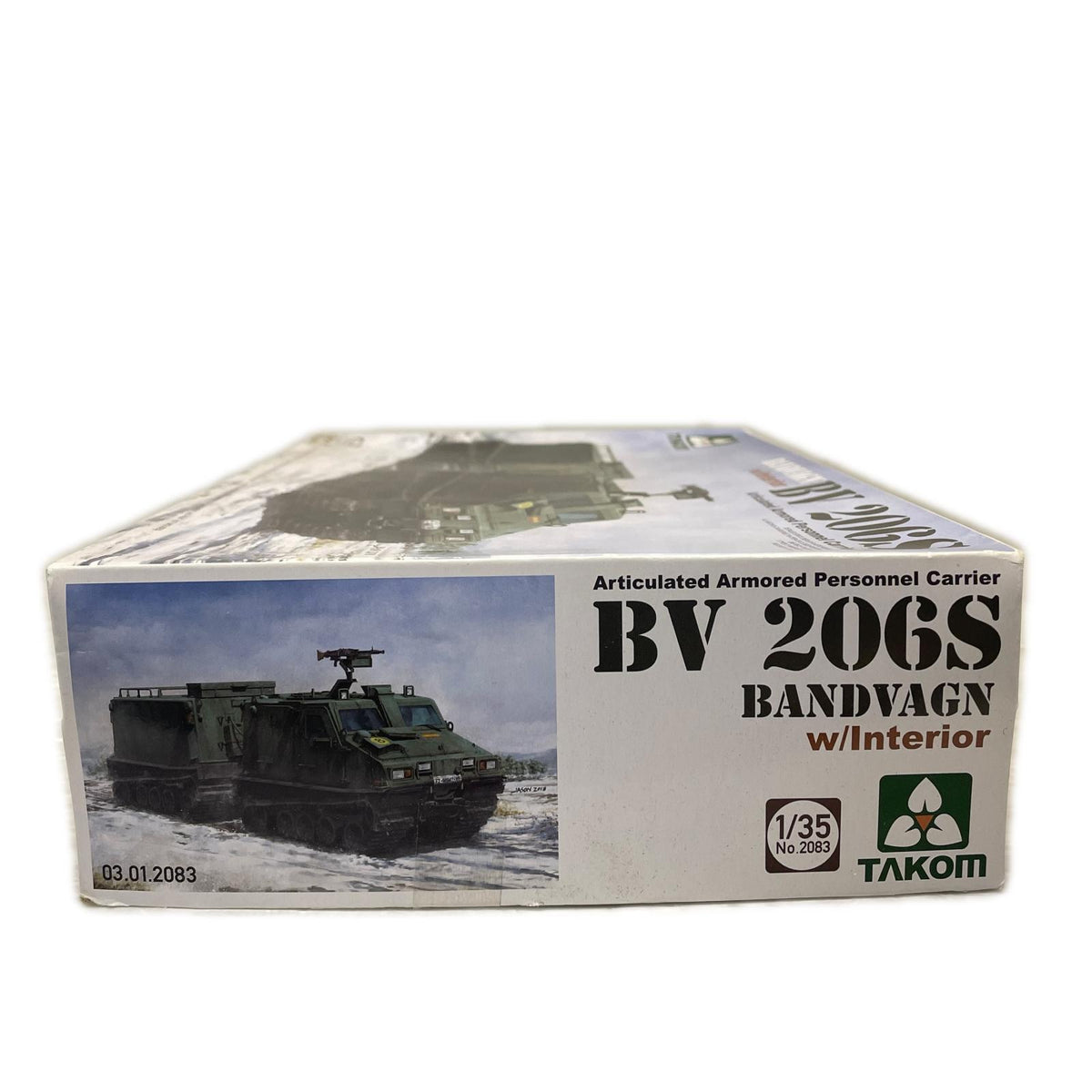 1/35 Bv206S 関節連結型装甲兵員輸送車 タコム ミリタリープラモ