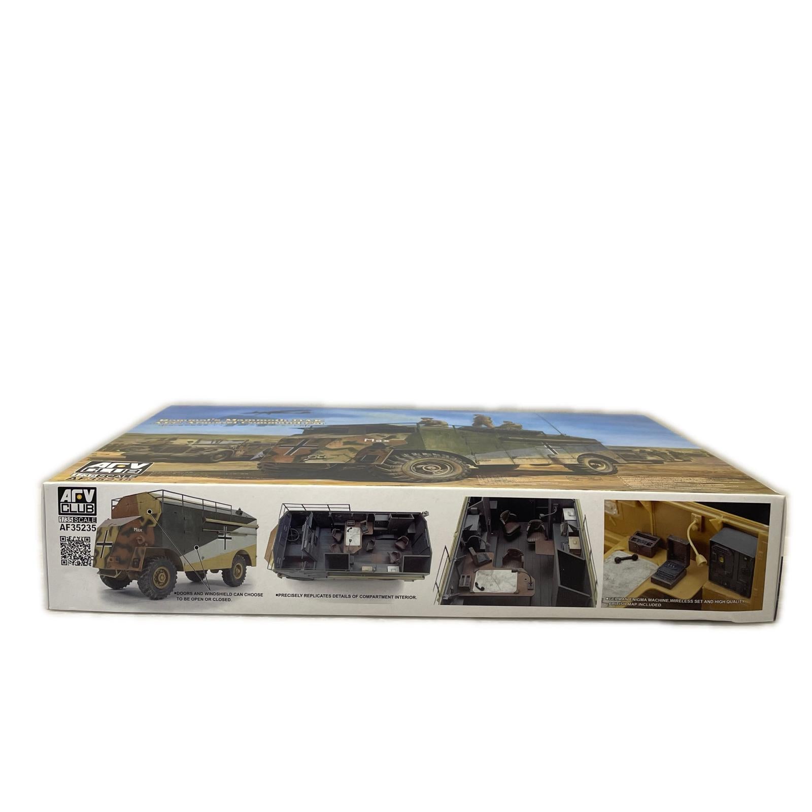 1/35 AEC 装甲指揮車 ロンメル・マムート AFVクラブ ミリタリープラモ