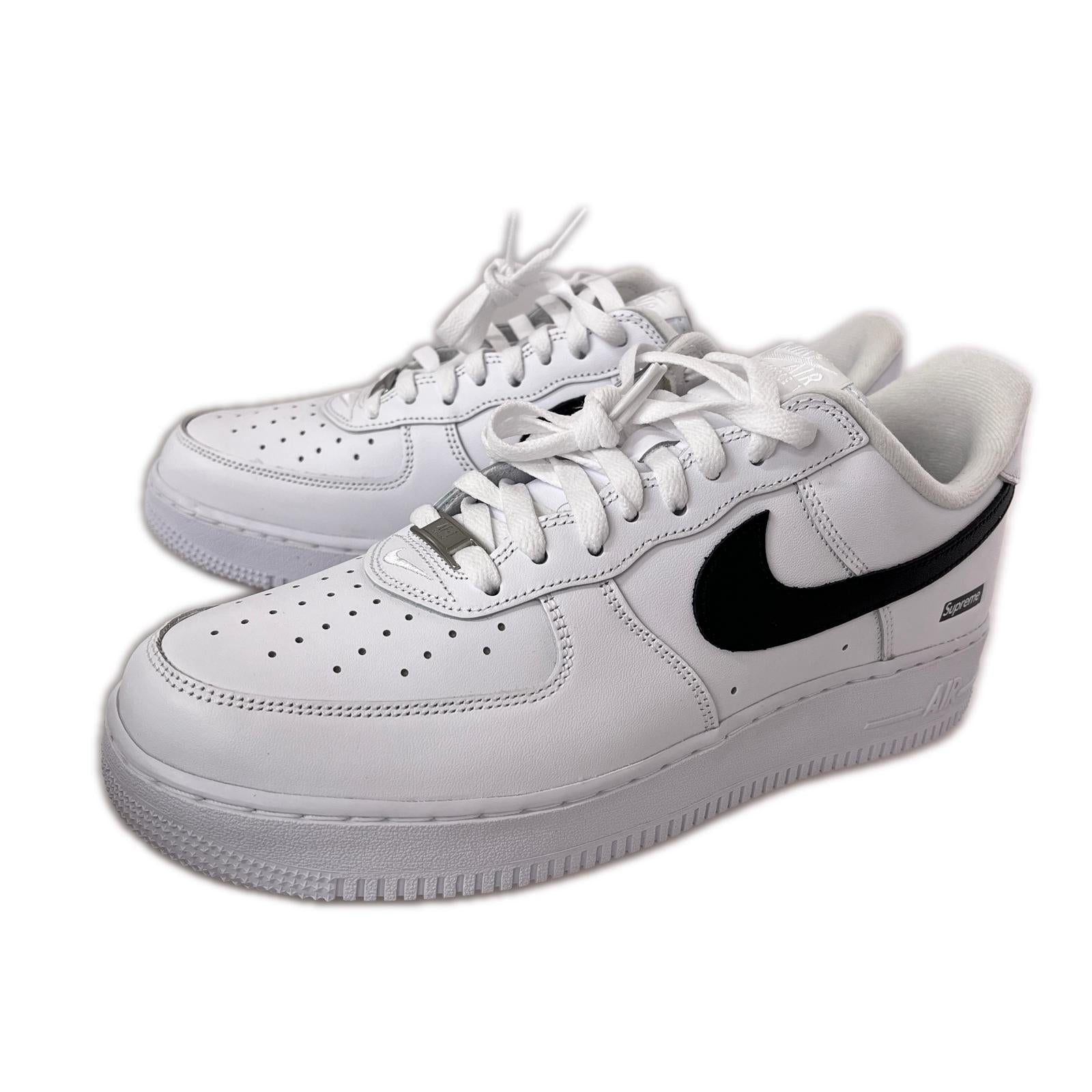 スニーカー ×SUPREME AIR FORCE 1 LOW 28.5CM 28.5cm (US10 1/2 UK10 EU47) ホワイト