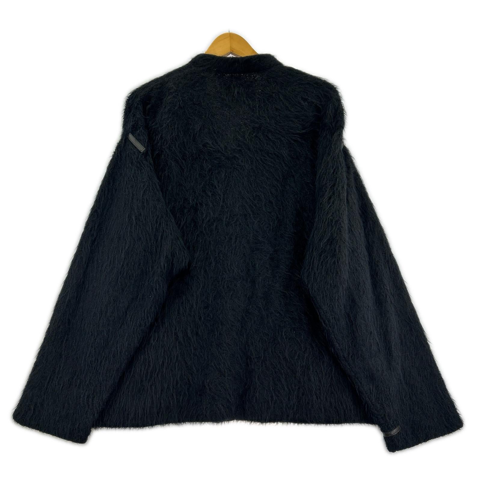 カーディガン THE INOUE BROTHERS Suri Cardigan 黒 (S) S ブラック
