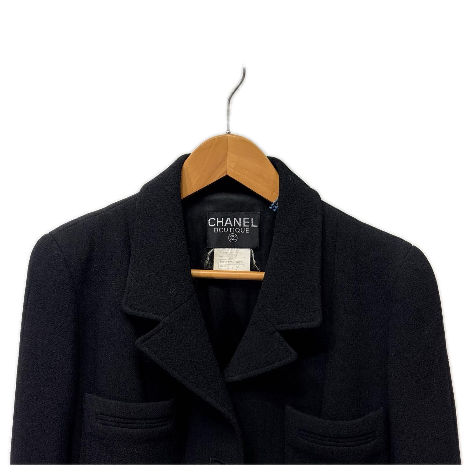 CHANEL BOUTIQUE Vintage Tailored Jacket 38