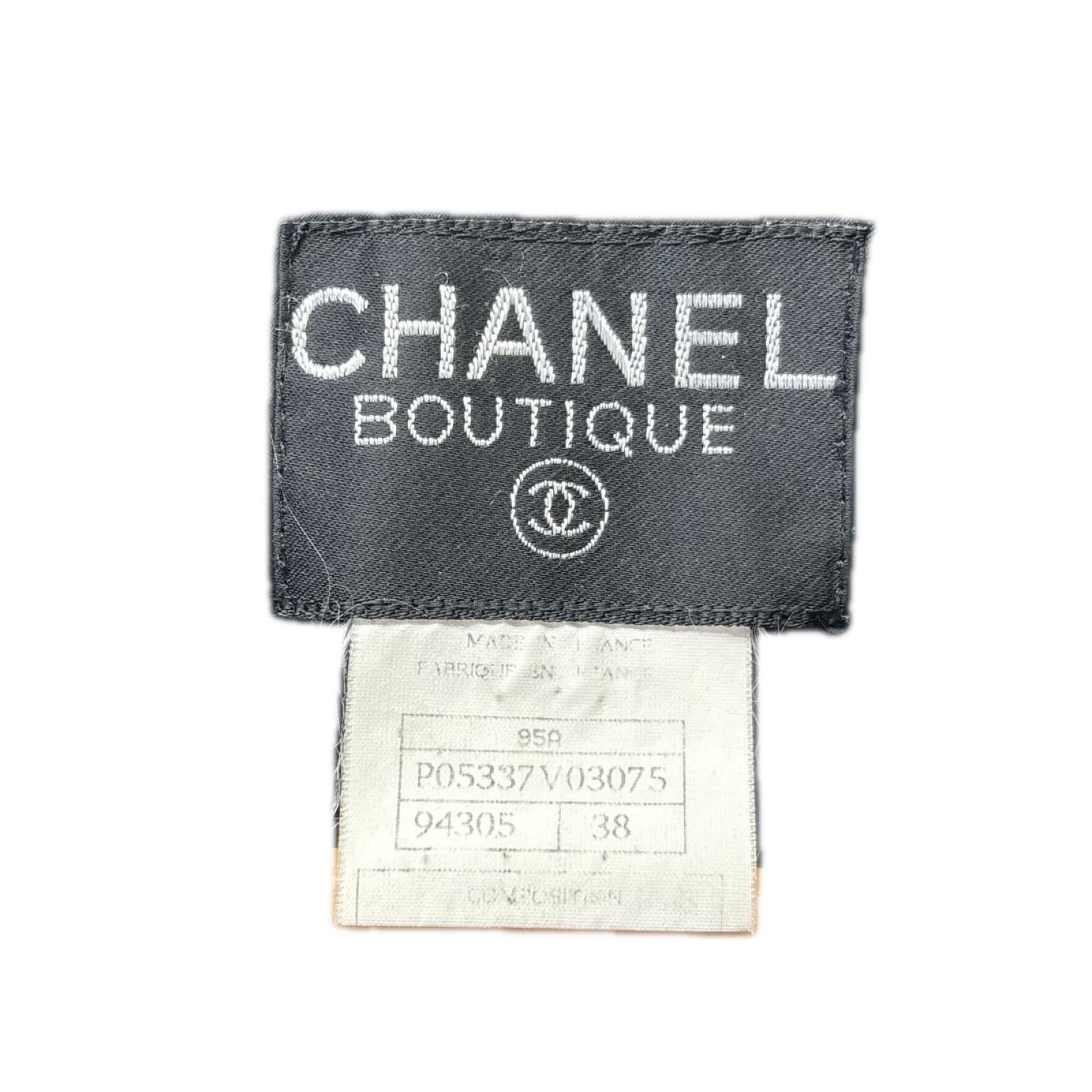 CHANEL BOUTIQUE Vintage Tailored Jacket 38