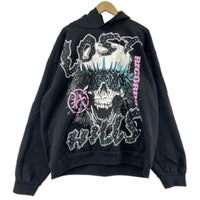 パーカー LOST IN THE HILLS 24AW プルオーバーパーカ XL 黒
