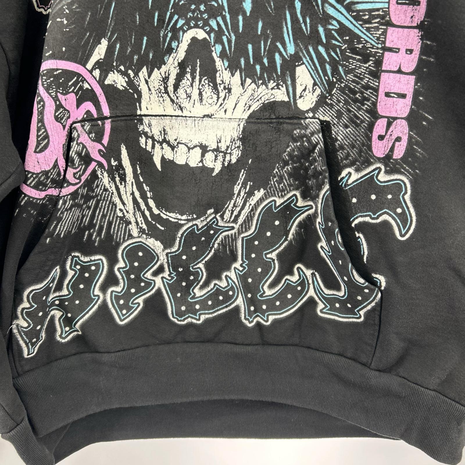 パーカー LOST IN THE HILLS 24AW プルオーバーパーカ XL 黒