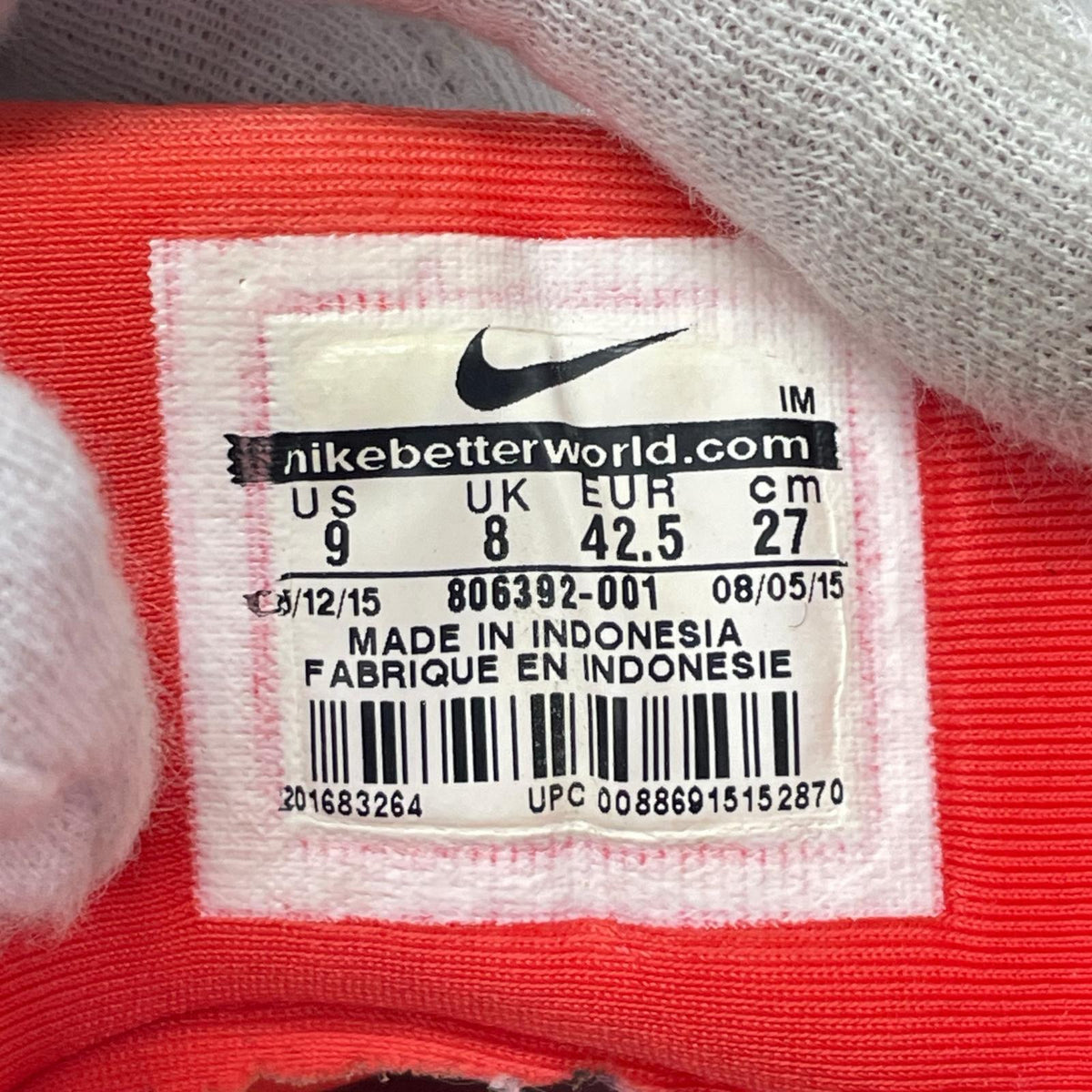 スニーカー FLIGHT LITE WHT 27 27cm (US9 UK8 1/2 EU44)