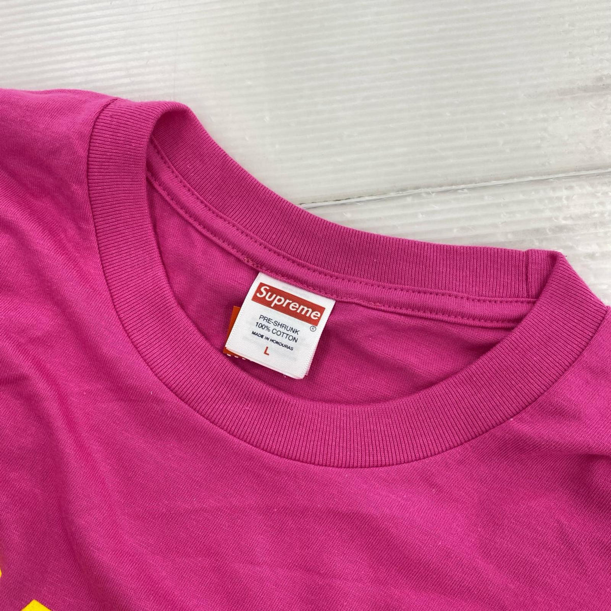 半袖Ｔシャツ 26SS WHY HATE ﾋﾟﾝｸ (L) L ピンク