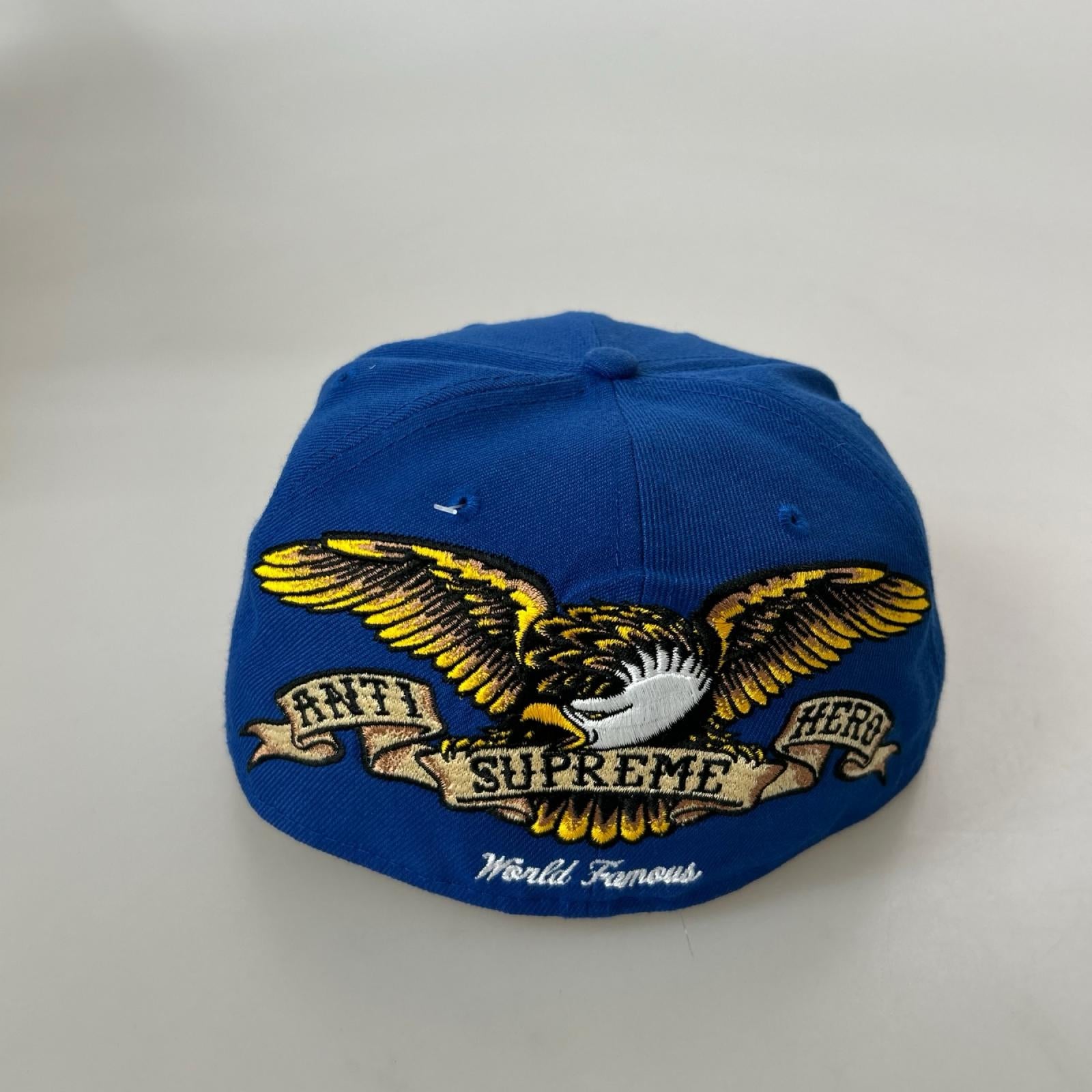 キャップ ANTIHERO NEW ERA CAP BLUE ブルー