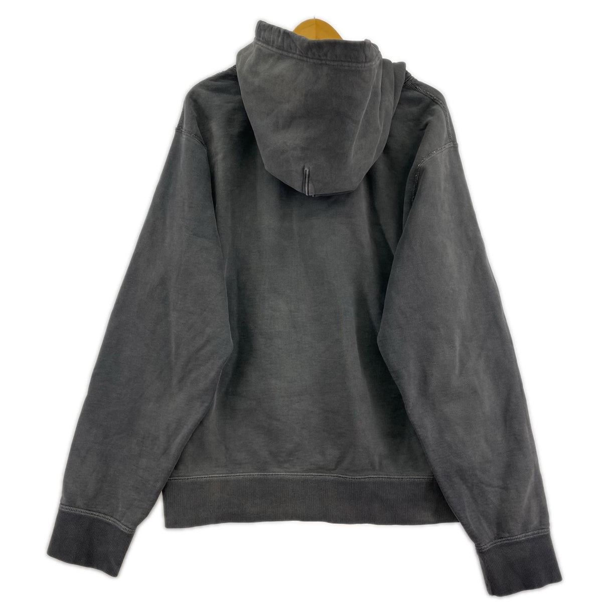 パーカー RRL ガーメントダイ プルオーバーパーカー フェードブラック (L) グレー