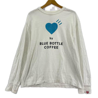 長袖Ｔシャツ HUMAN MADE LSカットソー by BLUE BOTTLE COFFEE 白（L） L ホワイト