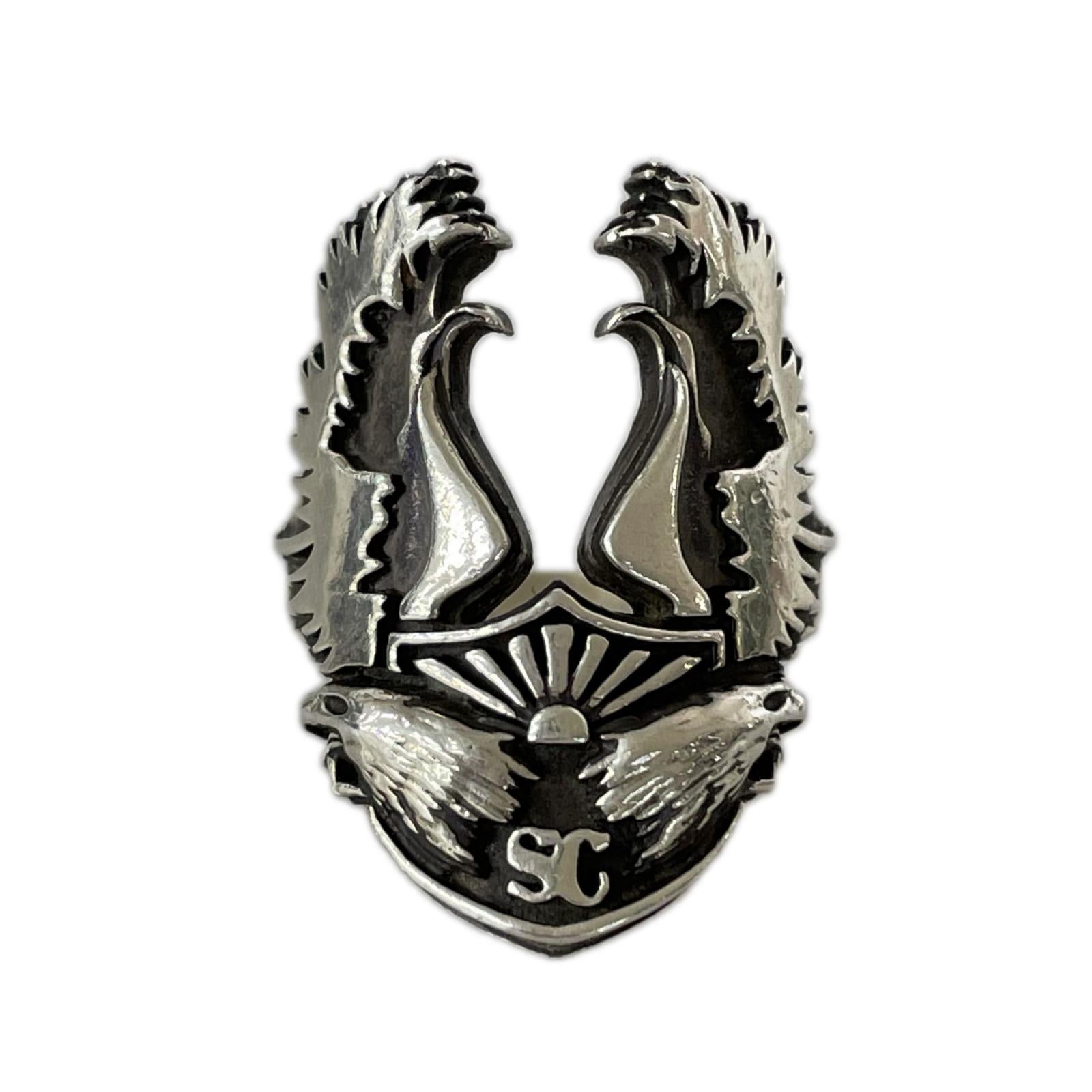 リング・指輪 SUBCULTURE JEWELRY TWIN EAGLE RING 950 シルバー
